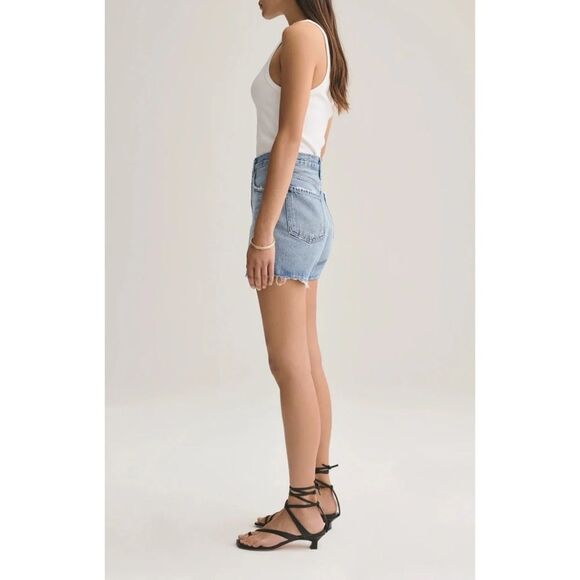 AGOLDE Dee Super High Rise Denim Short in Epic Size 29 - Picture 3 of 9